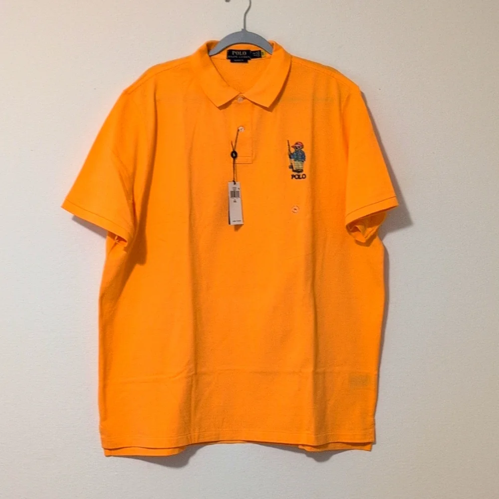Ralph Lauren Classic Fit Polo Bear Mesh Polo Shirt 100% cotton. - Picture 1 of 9